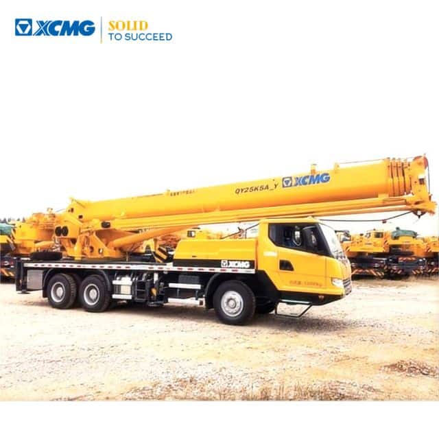 XCMG officail crane lifting equipment used mobile truck crane 25 ton QY25K5A cranes for trucks
