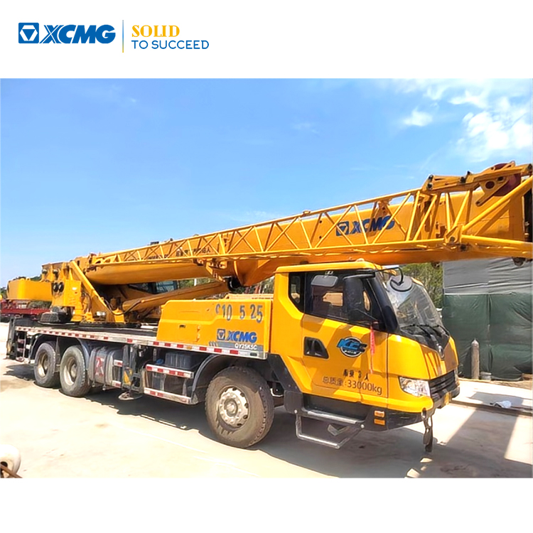 XCMG official small truck crane 25 ton mobile crane used QY25K5C For Sale