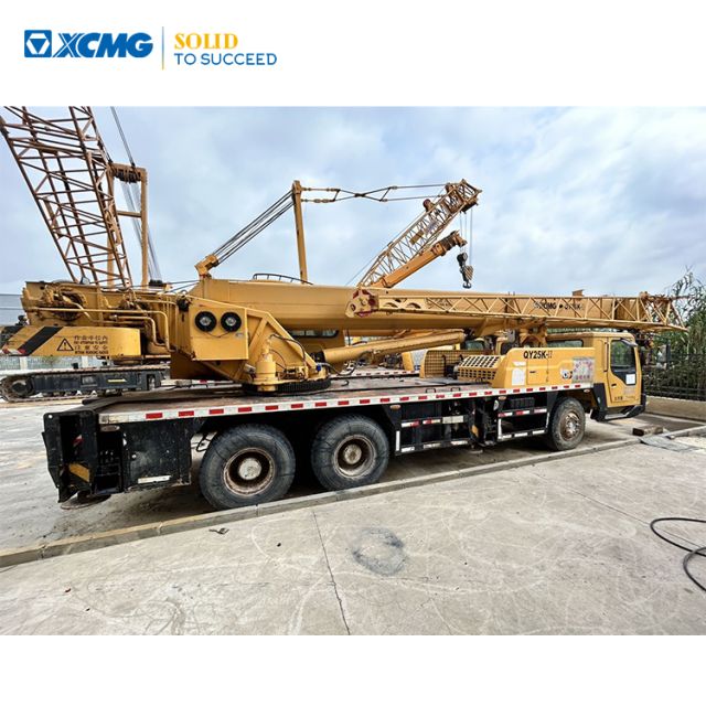 XCMG official 25 ton Used truck cranes  QY25K-II price For Sale