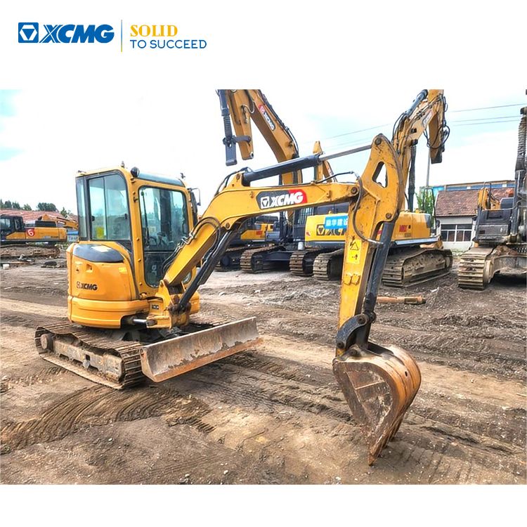 XCMG official 3.5 ton used hydraulic mini excavators 2021 year price