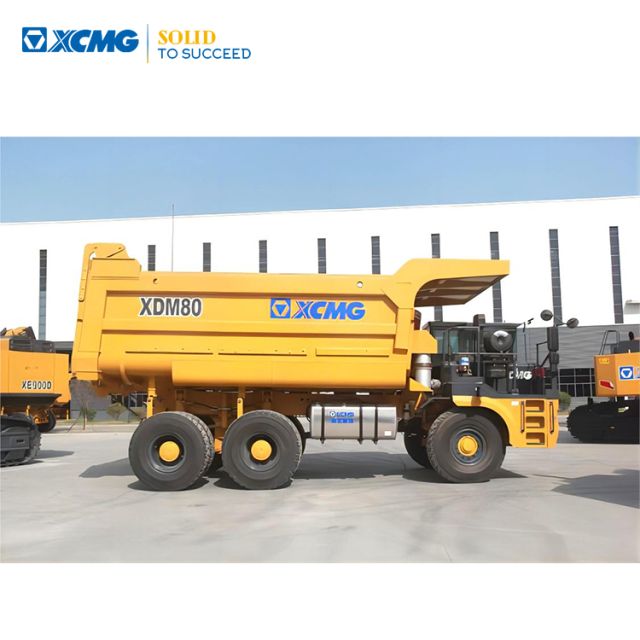 XCMG Factory 2020 year XDM80 second hand Mining Dump Truck for sale