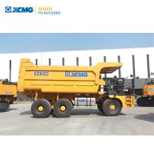 XCMG Factory 2018 year XDM80 second hand Mining Dump Truck for sale