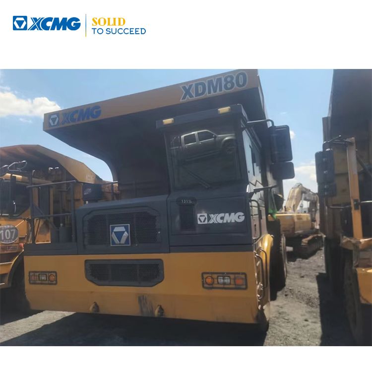 XCMG official 2019 used Mining Truck XDM80 Heavy Duty Dumper price