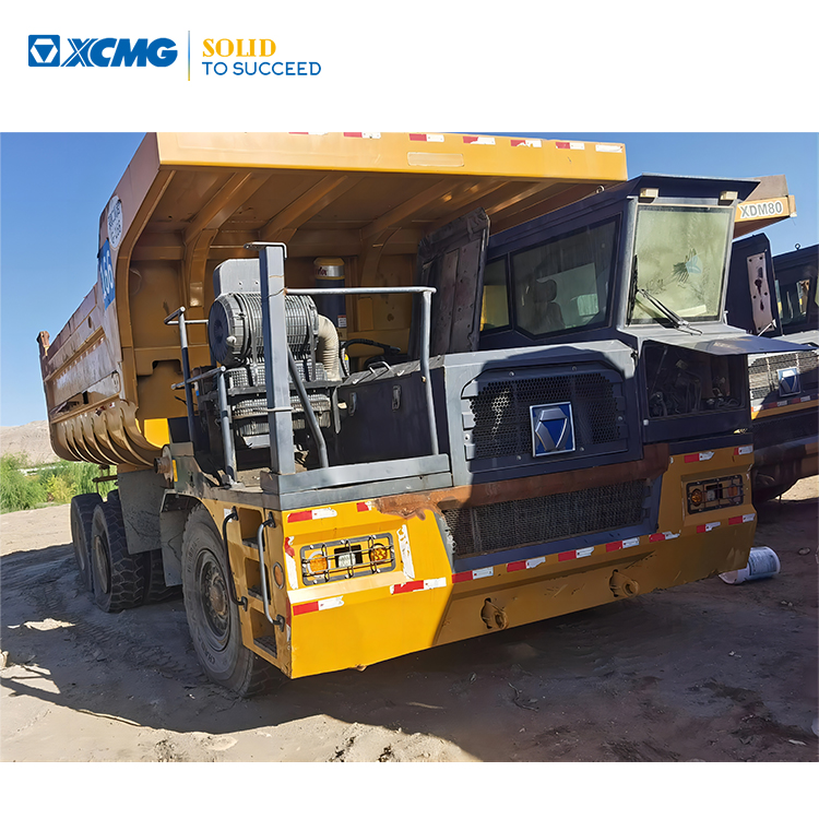 XCMG official used Light Mining Dump Truck XDM80 for sale