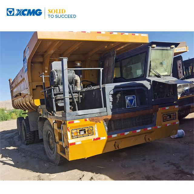 XCMG official used Light Mining Dump Truck XDM80 for sale