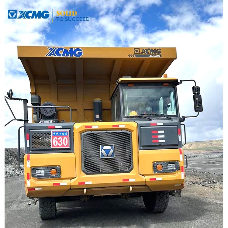 XCMG Official 2022 XDR80T Used 6x4 Dump Truck Heavy Duty Tipper For Sale