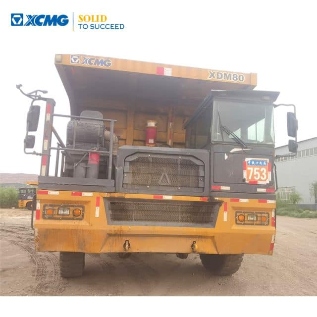 XCMG Dump Truck second hand Full Hydraulic Tri Axle Rigid Mining Truck XDR80T