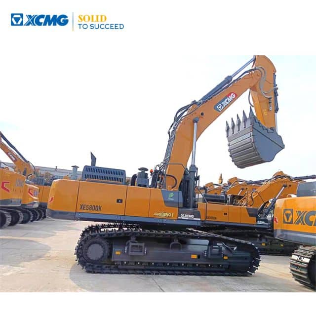 XCMG official heavy crawler excavator used XE580DK mining excavator for sale