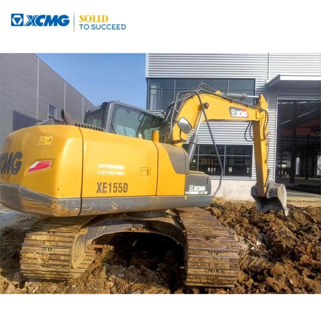 XCMG Official XE155D 15.5 Ton Used Mini Excavator In Mining Construction Excavating Machine
