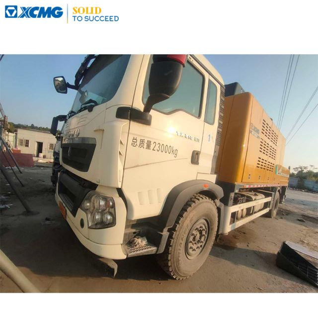 XCMG Official High Quality Secondhand Truck-mounted Concrete Line Pump HBC10050V in Stock