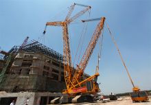 XCMG Official XGC15000 Used Crawler Cranes Used Mounted Mobile Truck Crane