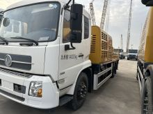XCMG Official HBC10022V Used truck mounted concrete pump with good quality and high efficiency