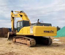 Komatsu used excavator pc360-7 earth moving machine digger for sale