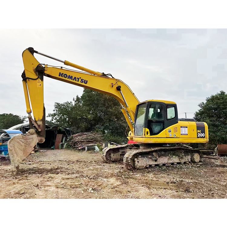 Komatsu Used pc200-7 crawler excavator machine price for sale