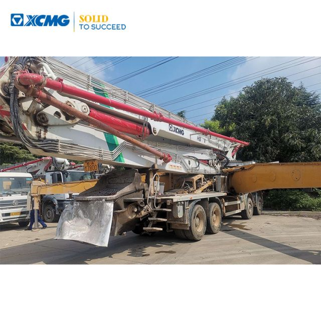 XCMG Official 58m Second Hand HB58V Concrete Pumping Machine with Good Condition
