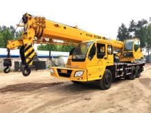 XCMG Official fully extended boom QY16D 16 ton 16t used hydraulic truck crane for sale