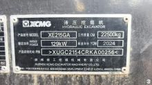 XCMG Second Hand Hydraulic Excavator XE215GA Medium Digger in Good Condition
