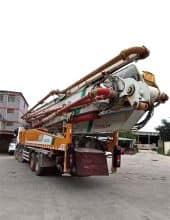 XCMG Official HB62V Used Concrete Pump Truck China 4 Axle 62m Hydraulic Concrete Boom Pump Truck