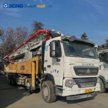 XCMG official 58m used Truck Mounted Concrete Pump HB58K price for sale