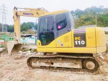 KOMATSU Japan brand second hand excavator  PC110-7 with cheap price