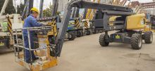 XCMG used aerial platform 2017 year GTBZ18A1 hydraulic aerial platform