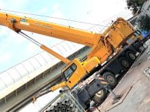 XCMG Official secondhand All Terrain Truck Crane XCA130L7 truck crane for sale
