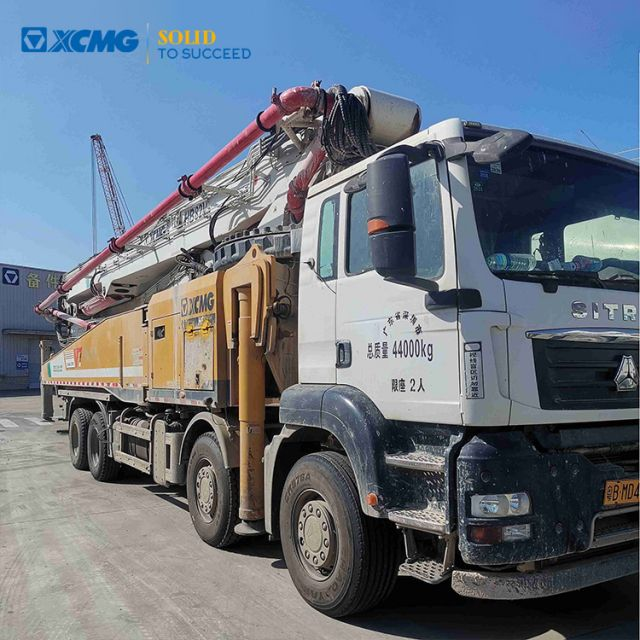 XCMG Official Second Hand HB62V China Concrete Pump Truck with Shandeka Chassis