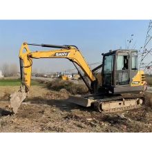 SANY SY60 Used Mini Excavator Small Excavation Equipment For Sale