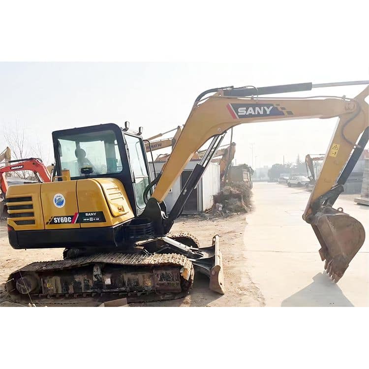 SANY SY60 Buy Used Excavator Mini Excavator 6 Ton Excavator Cheapest
