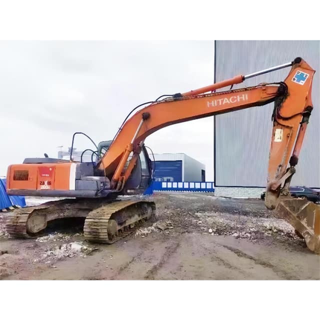 Hitachi Japan used crawler excavator machine ZX200-3G in excellent performance