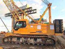 XCMG Factory 75 Ton Second-hand Hydraulic Telescopic Crawler Crane XGC75 in Good Condition