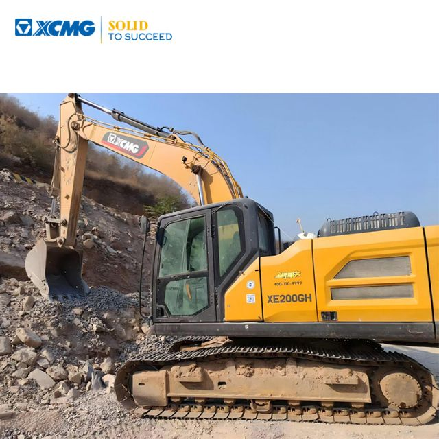 XCMG Used Construction Equipment Crawler Excavator XE200GH with Gear and Pump