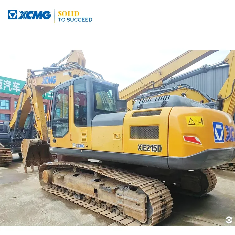 XCMG Official 21 Ton Second Hand Hydraulic Crawler Excavator XE215DA Hot Sale