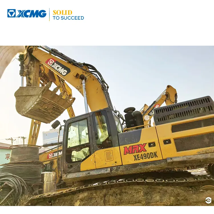 XCMG Official Secondhand Heavy Digger Large Crawler Excavator XE490DK Hot Sale