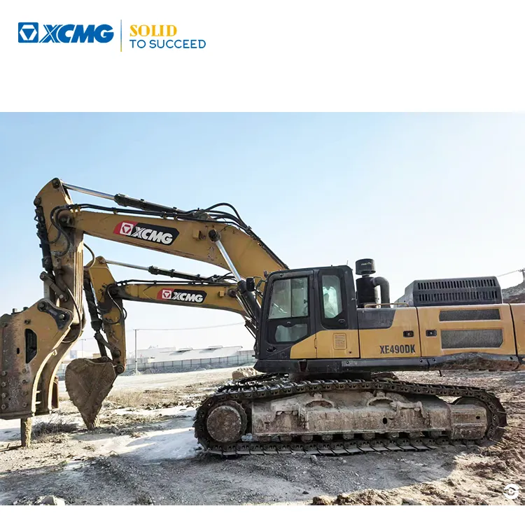 XCMG Official 2020 Year Certified Used Digging Machine XE490DK Used Crawler Excavator Price