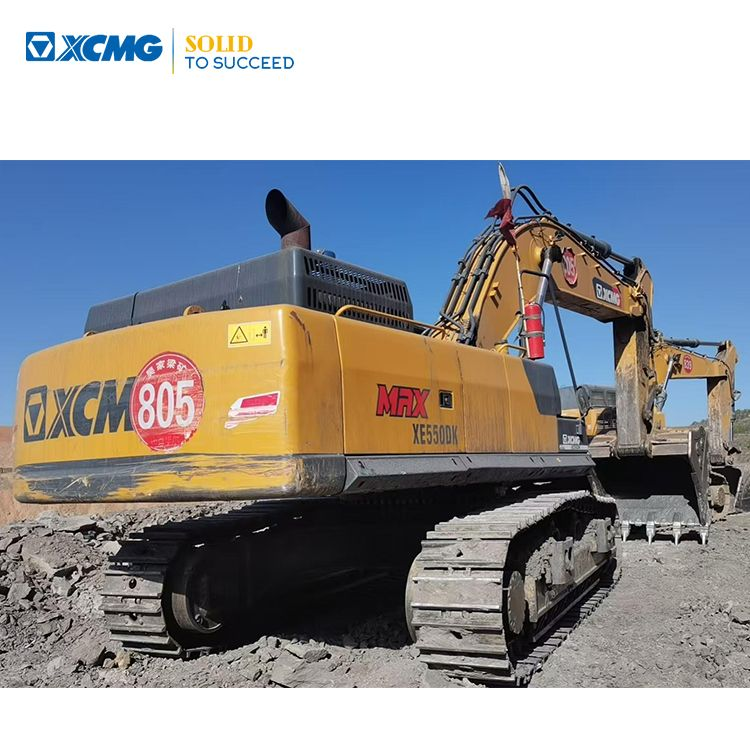 XCMG High Quality Used Earthmoving Equipment Crawler Excavator XE550DK for Sale