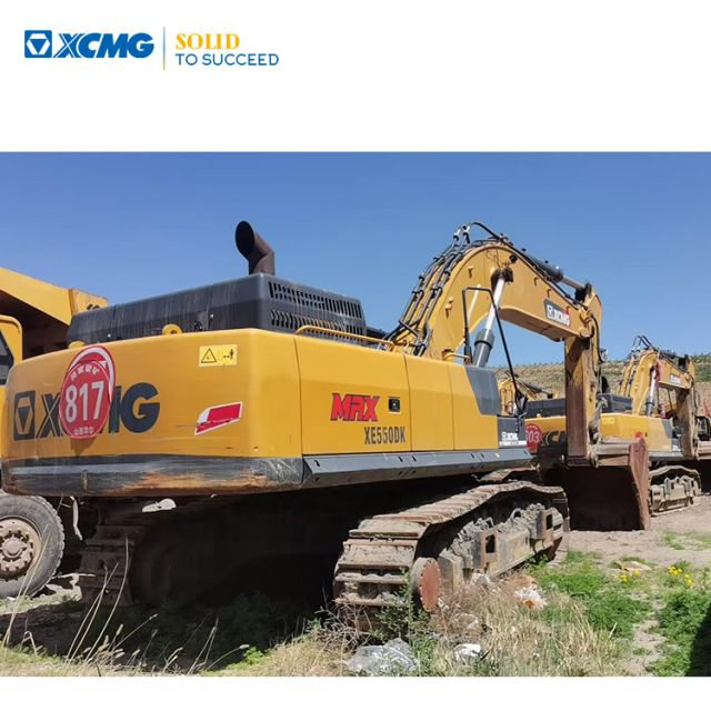 XCMG Official 50 Ton Used Heavy Equipment Big Crawler Excavator XE550DK in Stock