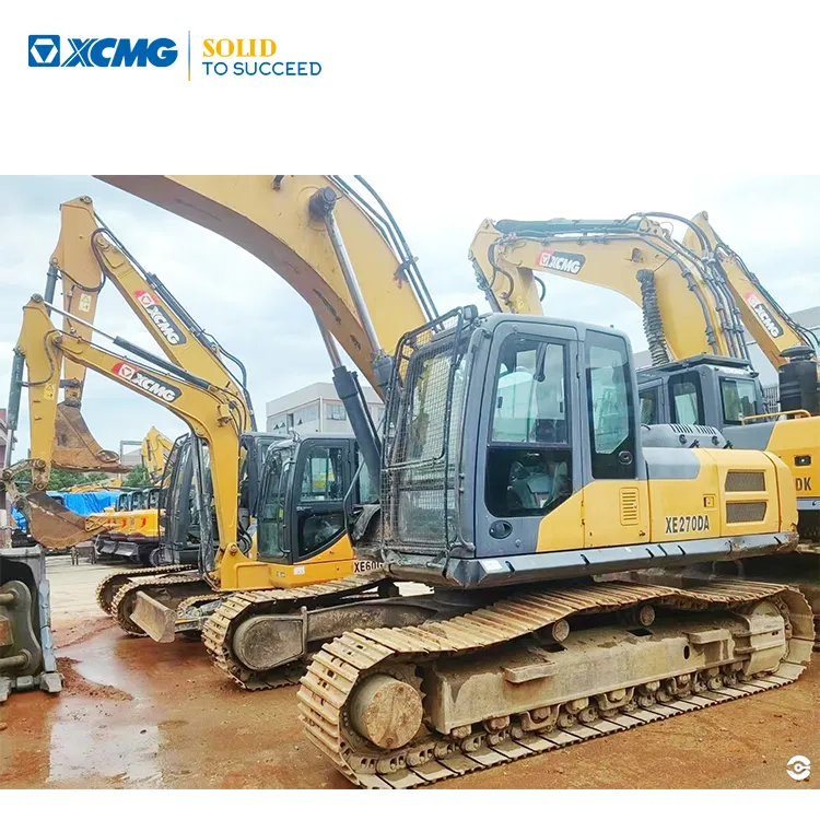 XCMG Factory Second Hand Crawler Digger Machine Medium Crawler Excavator XE270DK Price