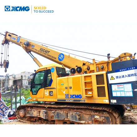 XCMG Second Hand small Crawler Crane XGC40T Used Telescopic Boom Crawler Crane