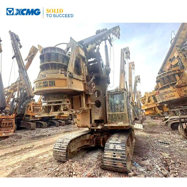 XCMG Factory Second Hand XR200E 65 Ton Diesel-Powered Rotary Drilling Rig Price