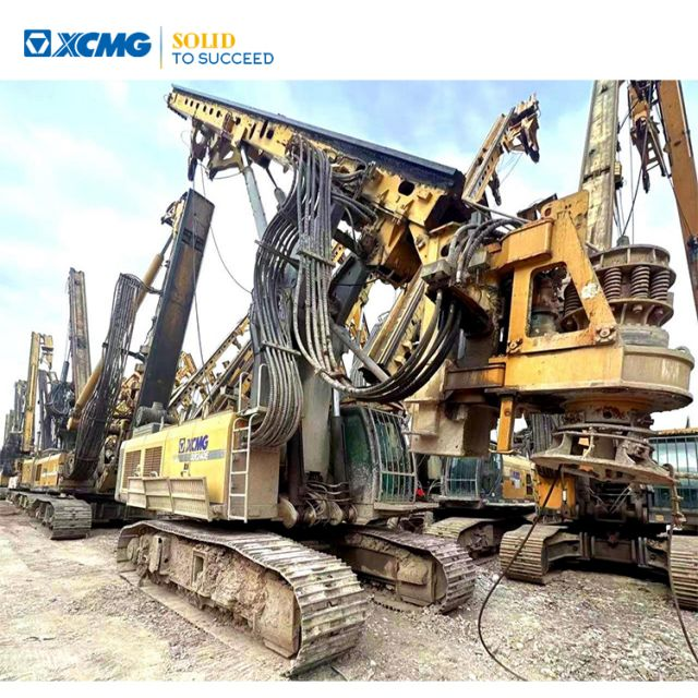 XCMG Factory Second Hand 80m Depth Rotary Pile Drilling Rig XR240E Price for Sale