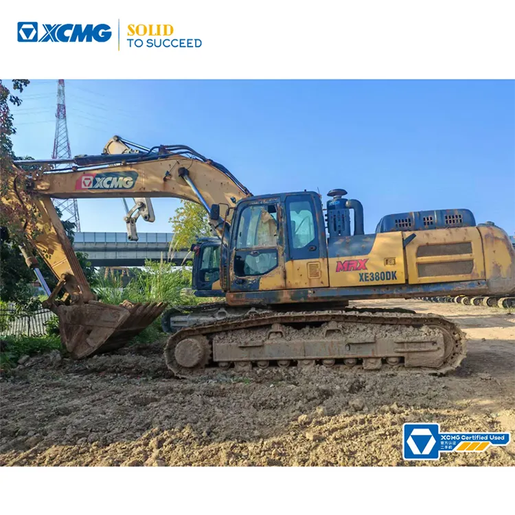XCMG Official Second Hand 2024 Year 38 Ton Large Crawler Excavator XE380DK Price List