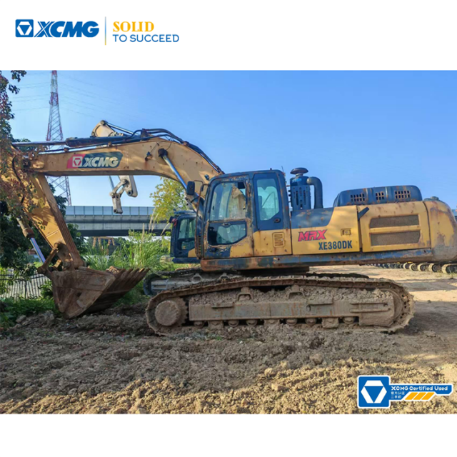 XCMG Official Second Hand 2024 Year 38 Ton Large Crawler Excavator XE380DK Price List