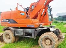 Doosan Used Heavy Construction Machinery DH150W-7 Crawler Excavator