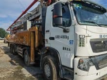 XCMG 62m HB62K Chinese used diesel truck mounted concrete pump price for sale