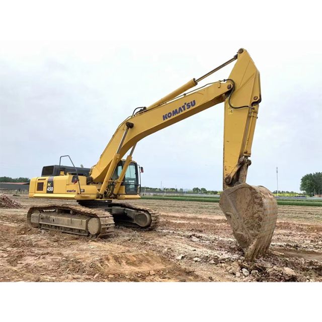 Komatsu pc450 used excavator big Mining digger 45ton for sale