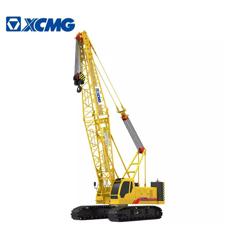 XCMG construction machinary used crawler crane 75 ton XGC75 for sale