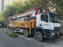 XCMG Official 58m Used Truck Mounted Pump For Concrete HB58V in Good Condition