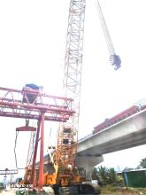 XCMG 2018 year 400 Ton used crawler crane XGC400