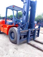 Heli CPCD120 12T Used Small Turning Radius Forklift Electric Stacker in Myanmar forklifts